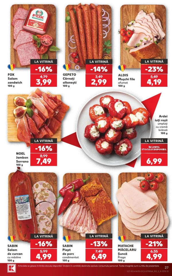 Catalog Kaufland - Catalogul cu reduceri, pagina 27: reduceri și oferte 12 - 18 august 2026