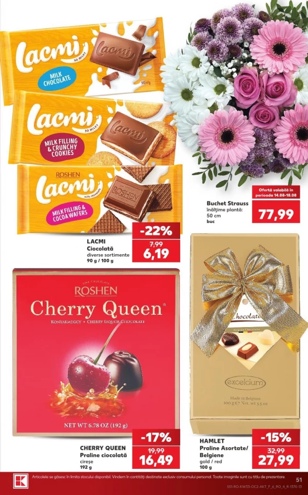 Catalog Kaufland - Catalogul cu reduceri, pagina 51: reduceri și oferte 12 - 18 august 2026