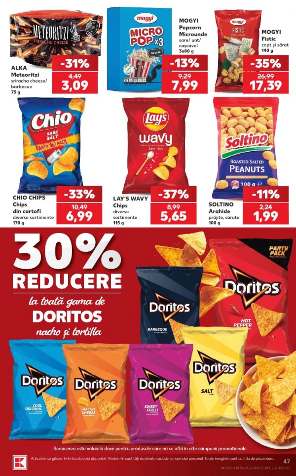 Catalog Kaufland - Catalogul cu reduceri, pagina 47: reduceri și oferte 12 - 18 august 2026