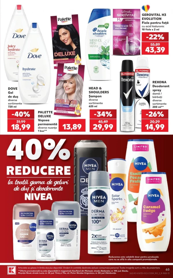 Catalog Kaufland - Catalogul cu reduceri, pagina 65: reduceri și oferte 12 - 18 august 2026