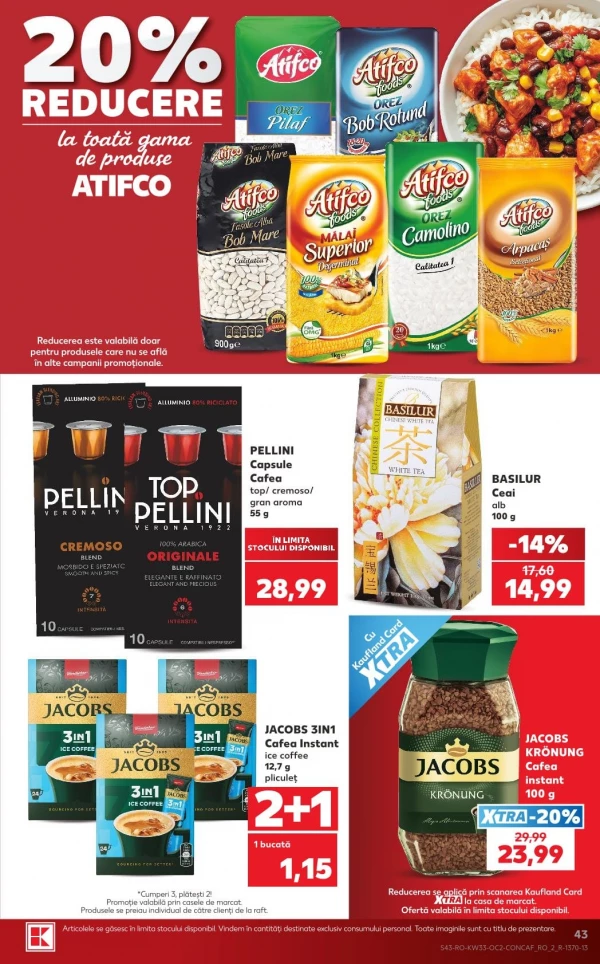 Catalog Kaufland - Catalogul cu reduceri, pagina 43: reduceri și oferte 12 - 18 august 2026