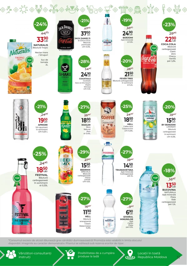 Catalog AlcoMarket - Catalogul cu reduceri, pagina 11: reduceri și oferte 13 - 26 august 2026