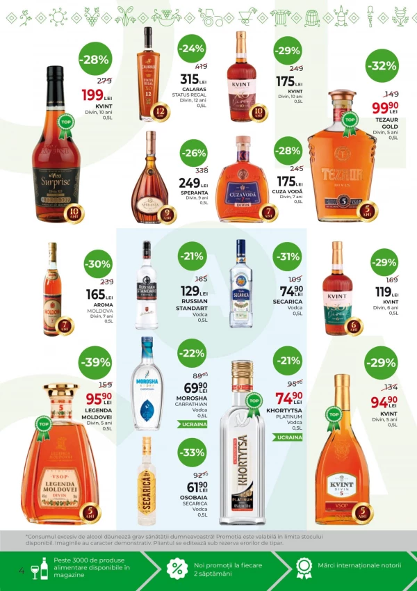 Catalog AlcoMarket - Catalogul cu reduceri, pagina 4: reduceri și oferte 13 - 26 august 2026