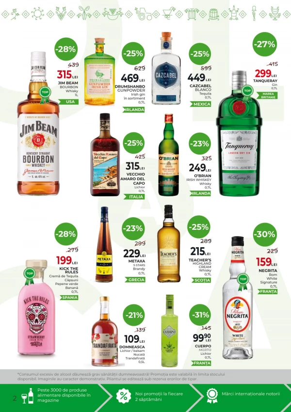 Catalog AlcoMarket - Catalogul cu reduceri, pagina 2: reduceri și oferte 13 - 26 august 2026