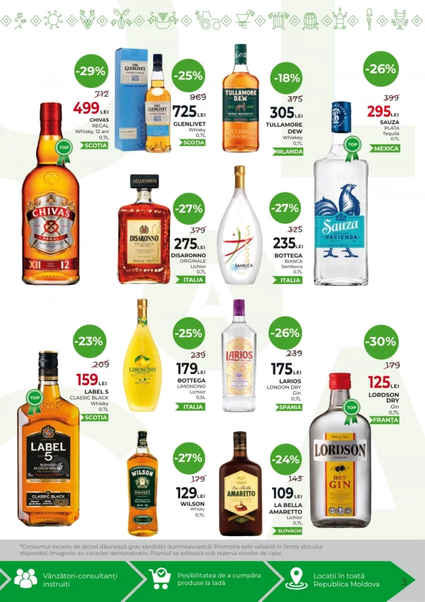 Catalog AlcoMarket - Catalogul cu reduceri, pagina 3: reduceri și oferte 13 - 26 august 2026