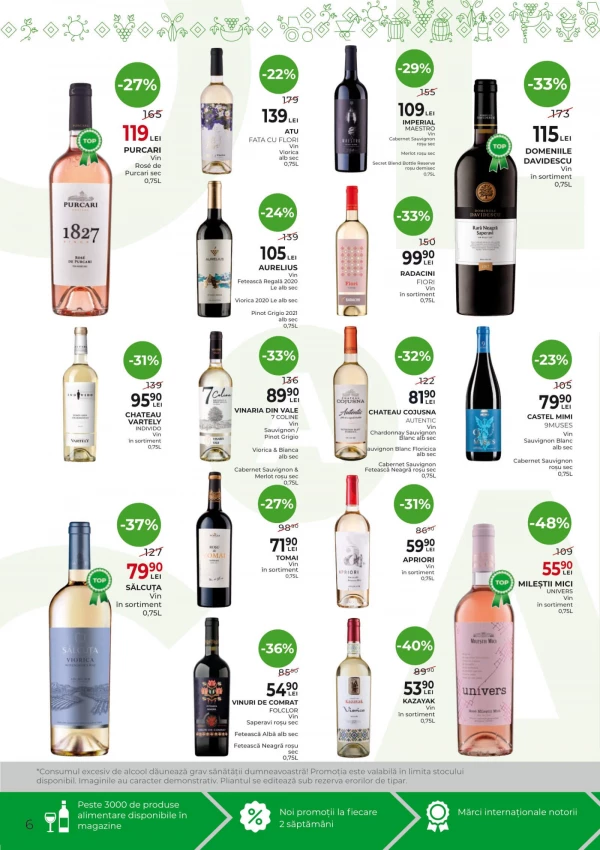 Catalog AlcoMarket - Catalogul cu reduceri, pagina 6: reduceri și oferte 13 - 26 august 2026