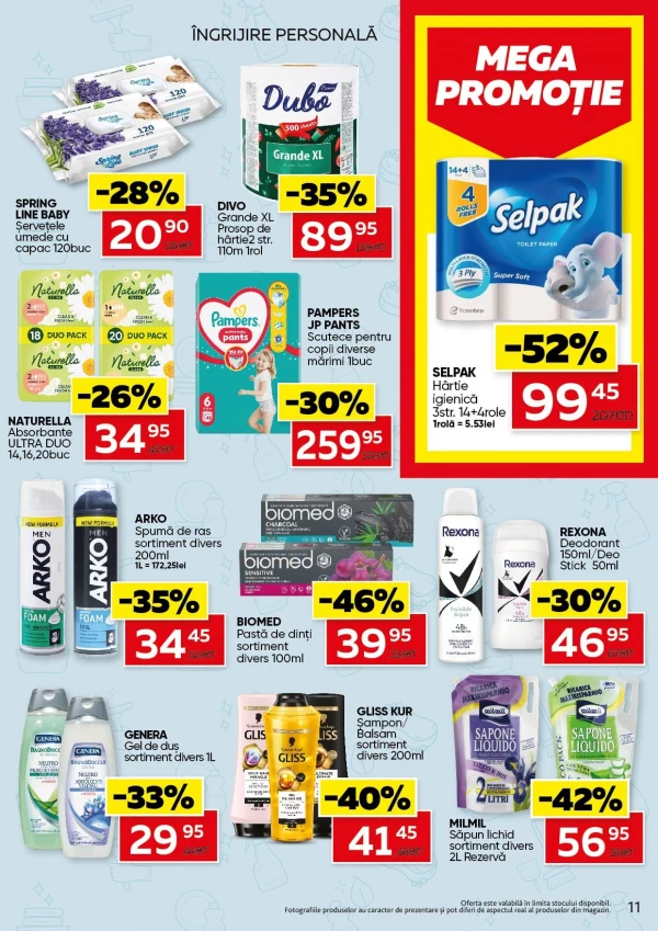 Catalog Slavena - Catalogul cu reduceri, pagina 11: reduceri și oferte 12 - 25 august 2026