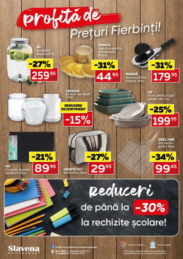 Catalog Slavena - Catalogul cu reduceri, pagina 12: reduceri și oferte 12 - 25 august 2026
