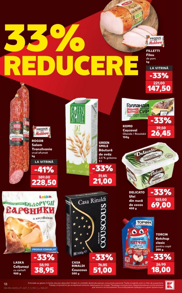 Catalog Kaufland - Catalogul cu reduceri, pagina 18: reduceri și oferte 13 - 19 august 2026