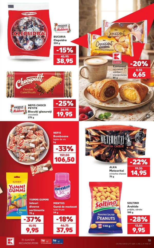 Catalog Kaufland - Catalogul cu reduceri, pagina 15: reduceri și oferte 13 - 19 august 2026