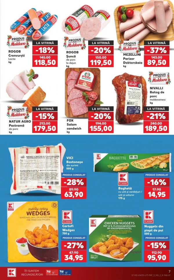 Catalog Kaufland - Catalogul cu reduceri, pagina 7: reduceri și oferte 13 - 19 august 2026
