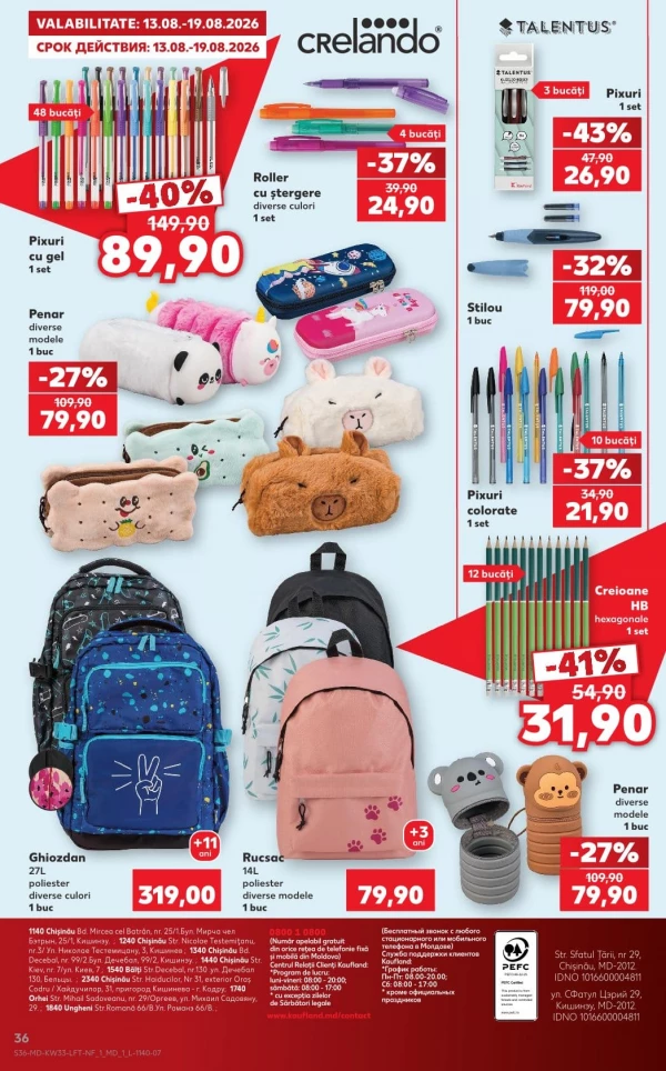 Catalog Kaufland - Catalogul cu reduceri, pagina 36: reduceri și oferte 13 - 19 august 2026