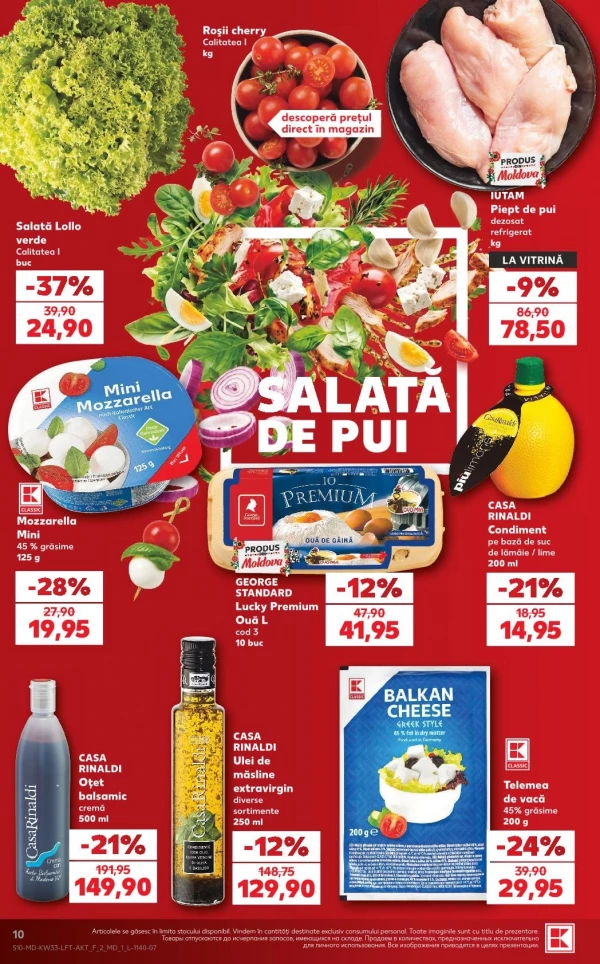 Catalog Kaufland - Catalogul cu reduceri, pagina 10: reduceri și oferte 13 - 19 august 2026