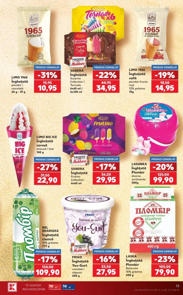 Catalog Kaufland - Catalogul cu reduceri, pagina 13: reduceri și oferte 13 - 19 august 2026