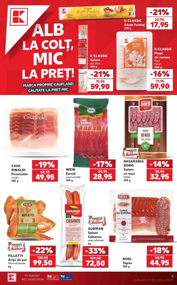 Catalog Kaufland - Catalogul cu reduceri, pagina 5: reduceri și oferte 13 - 19 august 2026