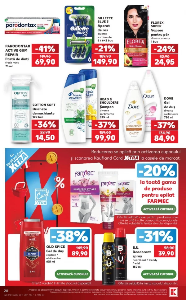 Catalog Kaufland - Catalogul cu reduceri, pagina 28: reduceri și oferte 13 - 19 august 2026