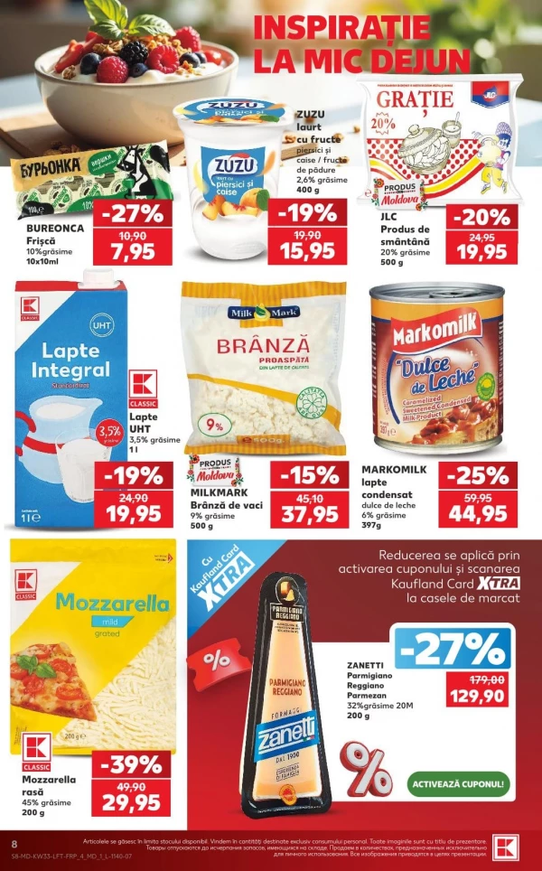 Catalog Kaufland - Catalogul cu reduceri, pagina 8: reduceri și oferte 13 - 19 august 2026