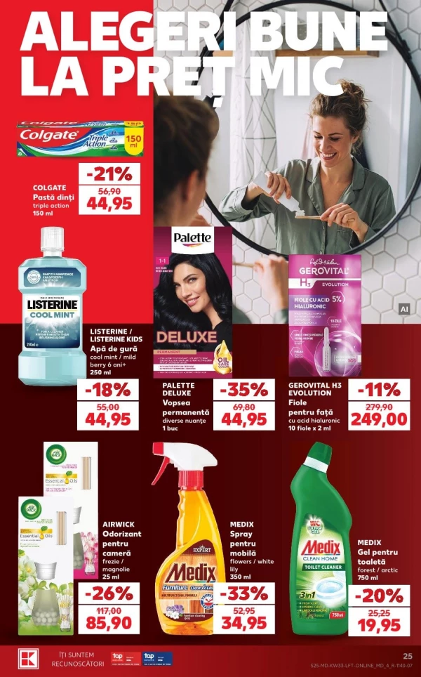 Catalog Kaufland - Catalogul cu reduceri, pagina 25: reduceri și oferte 13 - 19 august 2026