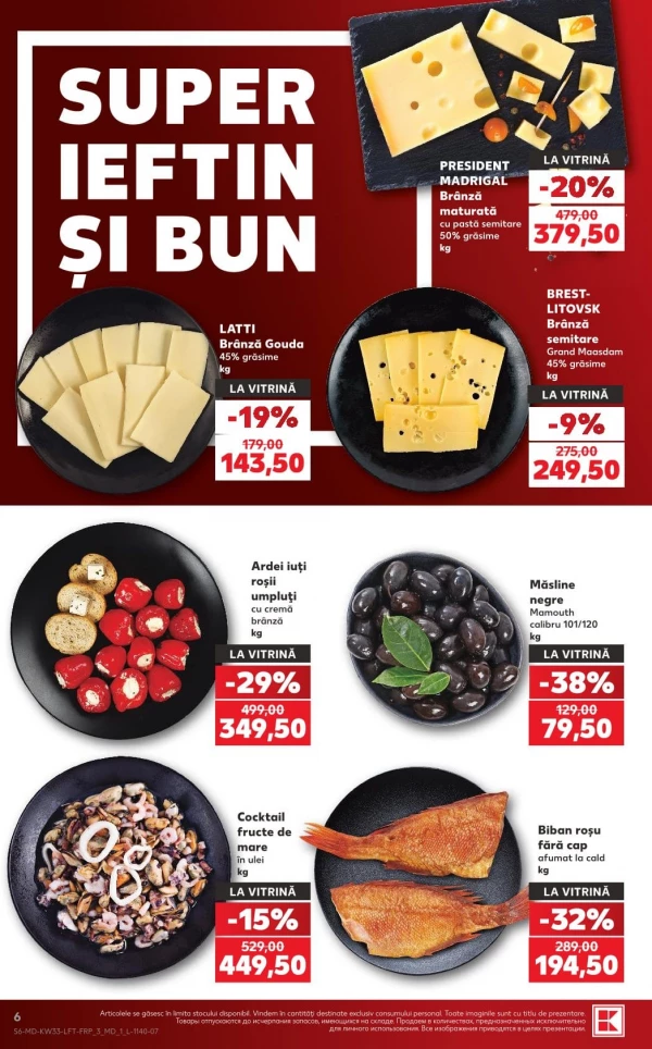 Catalog Kaufland - Catalogul cu reduceri, pagina 6: reduceri și oferte 13 - 19 august 2026