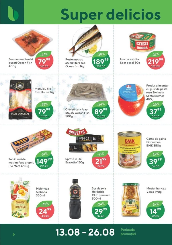 Catalog Bonus - Catalogul cu reduceri, pagina 6: reduceri și oferte 13 - 26 august 2026