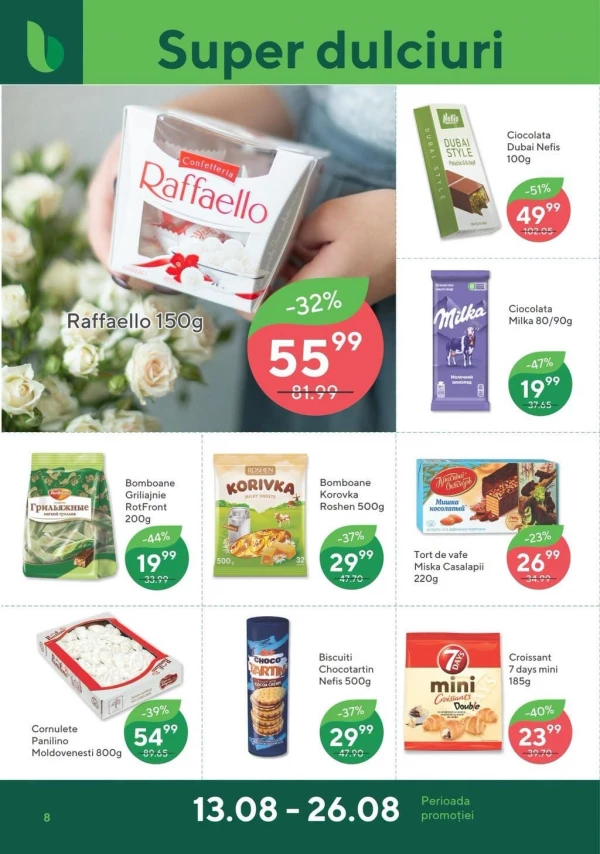 Catalog Bonus - Catalogul cu reduceri, pagina 8: reduceri și oferte 13 - 26 august 2026