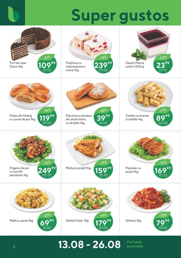 Catalog Bonus - Catalogul cu reduceri, pagina 2: reduceri și oferte 13 - 26 august 2026
