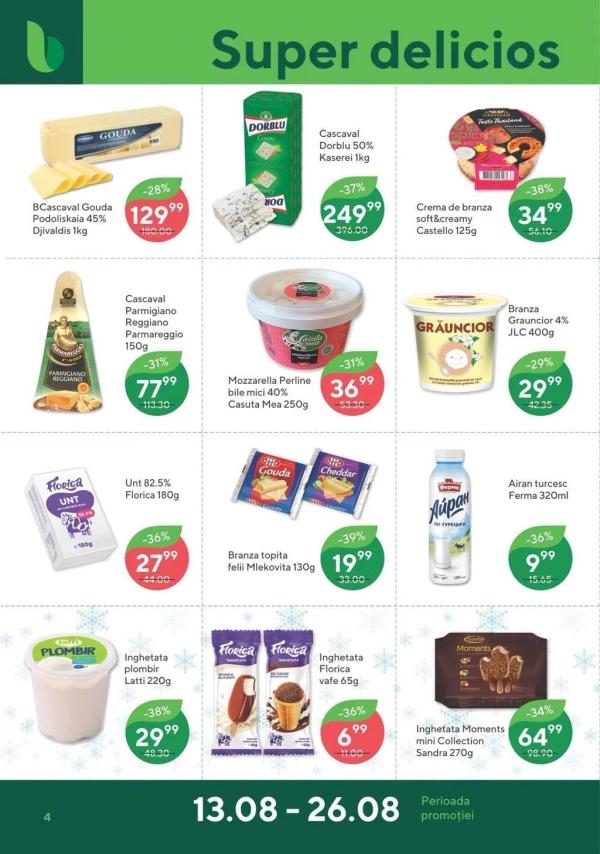 Catalog Bonus - Catalogul cu reduceri, pagina 4: reduceri și oferte 13 - 26 august 2026