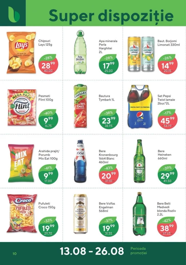 Catalog Bonus - Catalogul cu reduceri, pagina 10: reduceri și oferte 13 - 26 august 2026