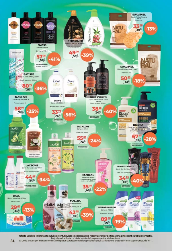 Catalog NR1 - Catalogul cu reduceri, pagina 34: reduceri și oferte 16 - 31 august 2026