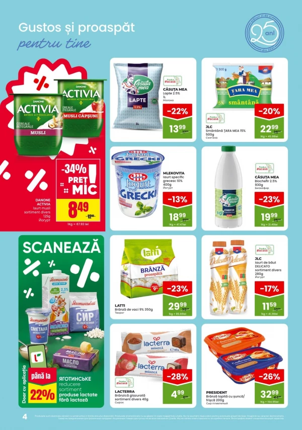 Catalog Linella - Catalogul cu reduceri, pagina 4: reduceri și oferte 13 - 26 august 2026