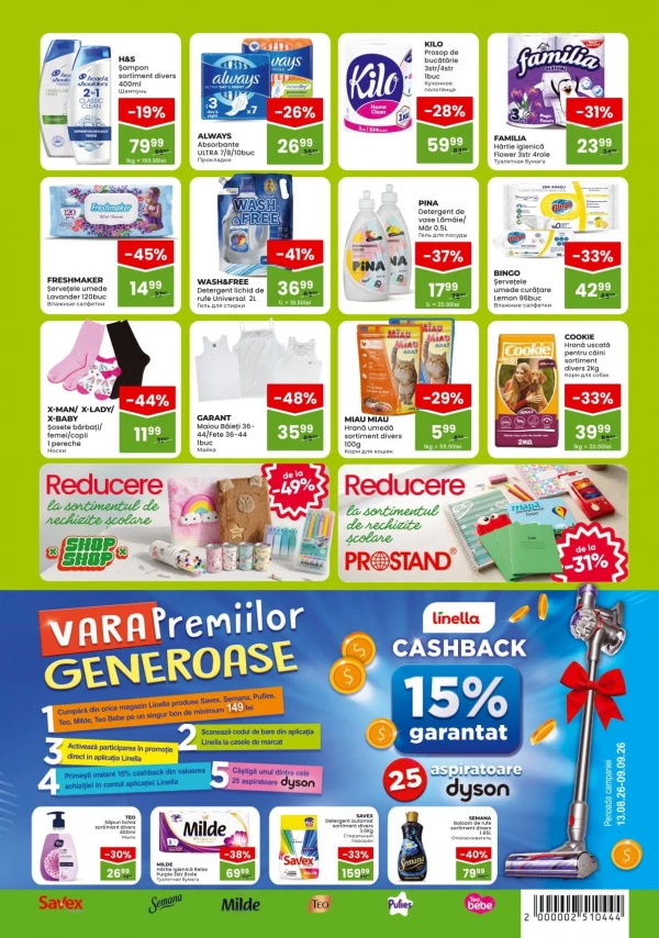 Catalog Linella - Catalogul cu reduceri, pagina 12: reduceri și oferte 13 - 26 august 2026