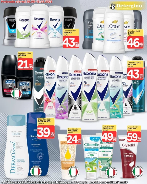 Catalog Detergino - Catalogul cu reduceri, pagina 3: reduceri și oferte 16 august - 15 septembrie 2026
