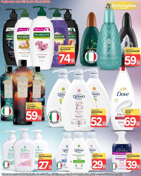Catalog Detergino - Catalogul cu reduceri, pagina 2: reduceri și oferte 16 august - 15 septembrie 2026
