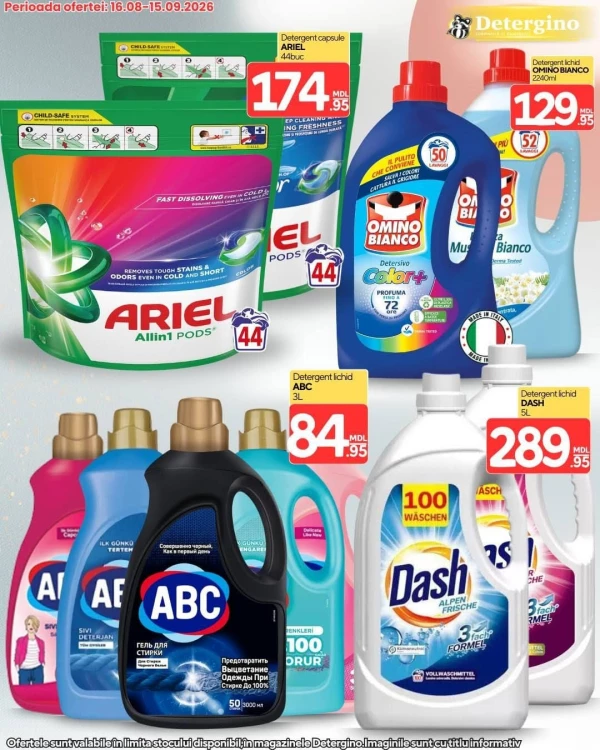 Catalog Detergino - Catalogul cu reduceri, pagina 11: reduceri și oferte 16 august - 15 septembrie 2026