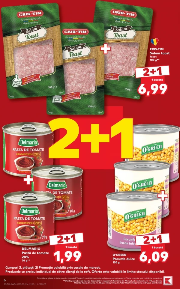 Каталог Kaufland - Тематический каталог, страница 6: скидки и акции 19 - 25 августа 2026
