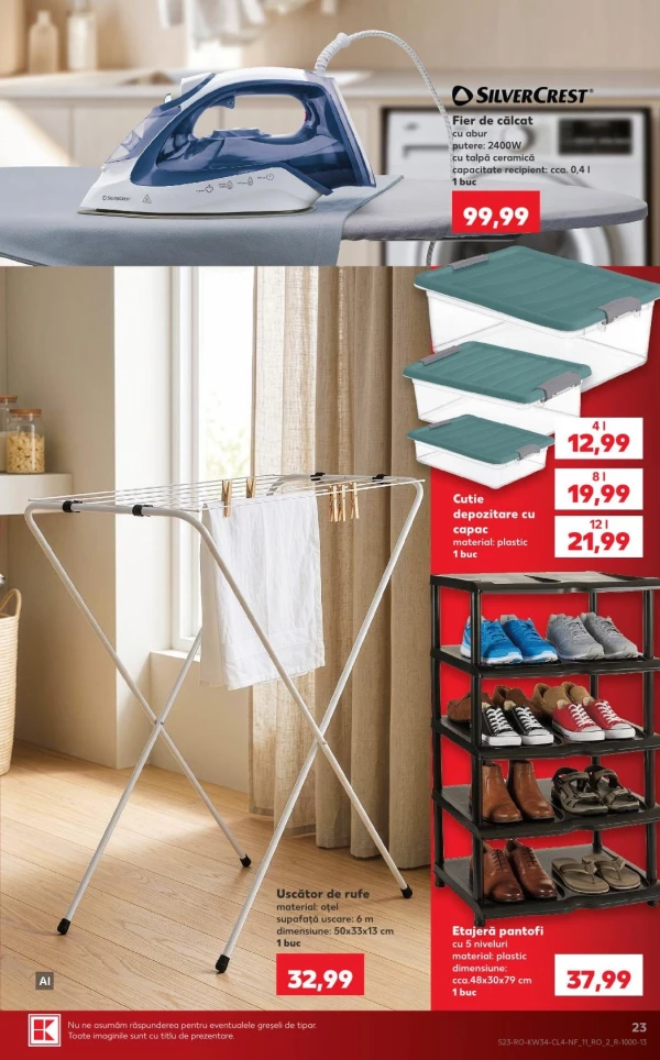 Catalog Kaufland - Catalogul cu reduceri NonFood, pagina 23: reduceri și oferte 19 - 25 august 2026