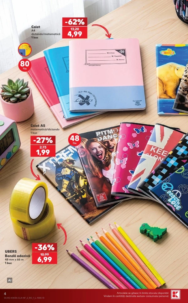 Catalog Kaufland - Catalogul cu reduceri NonFood, pagina 4: reduceri și oferte 19 - 25 august 2026
