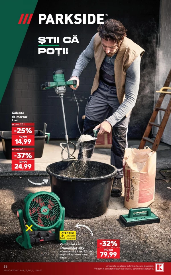 Catalog Kaufland - Catalogul cu reduceri NonFood, pagina 36: reduceri și oferte 19 - 25 august 2026