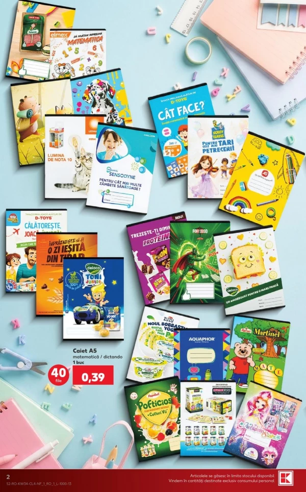 Catalog Kaufland - Catalogul cu reduceri NonFood, pagina 2: reduceri și oferte 19 - 25 august 2026