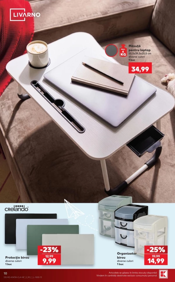 Catalog Kaufland - Catalogul cu reduceri NonFood, pagina 10: reduceri și oferte 19 - 25 august 2026