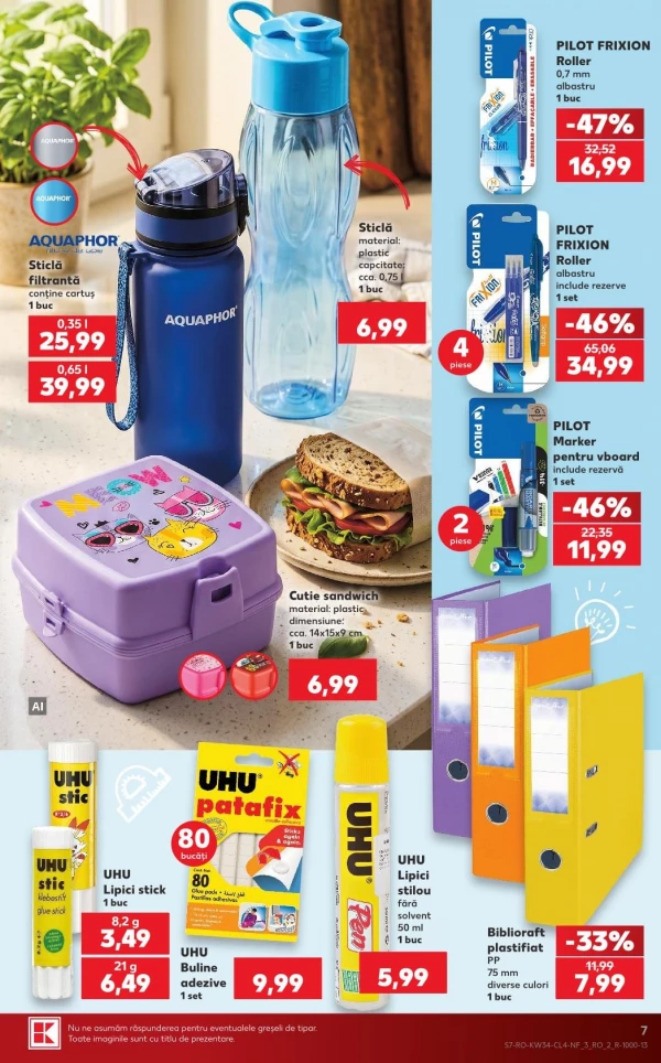 Catalog Kaufland - Catalogul cu reduceri NonFood, pagina 7: reduceri și oferte 19 - 25 august 2026