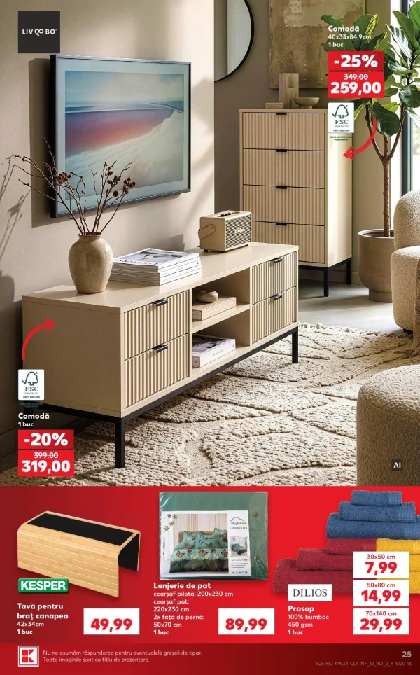 Catalog Kaufland - Catalogul cu reduceri NonFood, pagina 25: reduceri și oferte 19 - 25 august 2026