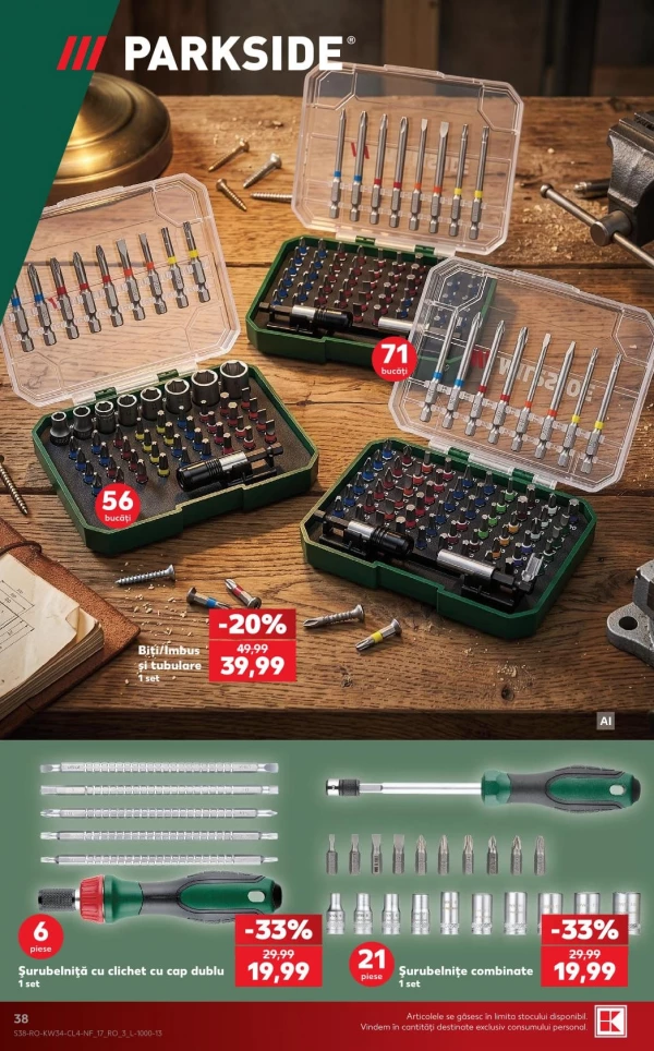 Catalog Kaufland - Catalogul cu reduceri NonFood, pagina 38: reduceri și oferte 19 - 25 august 2026