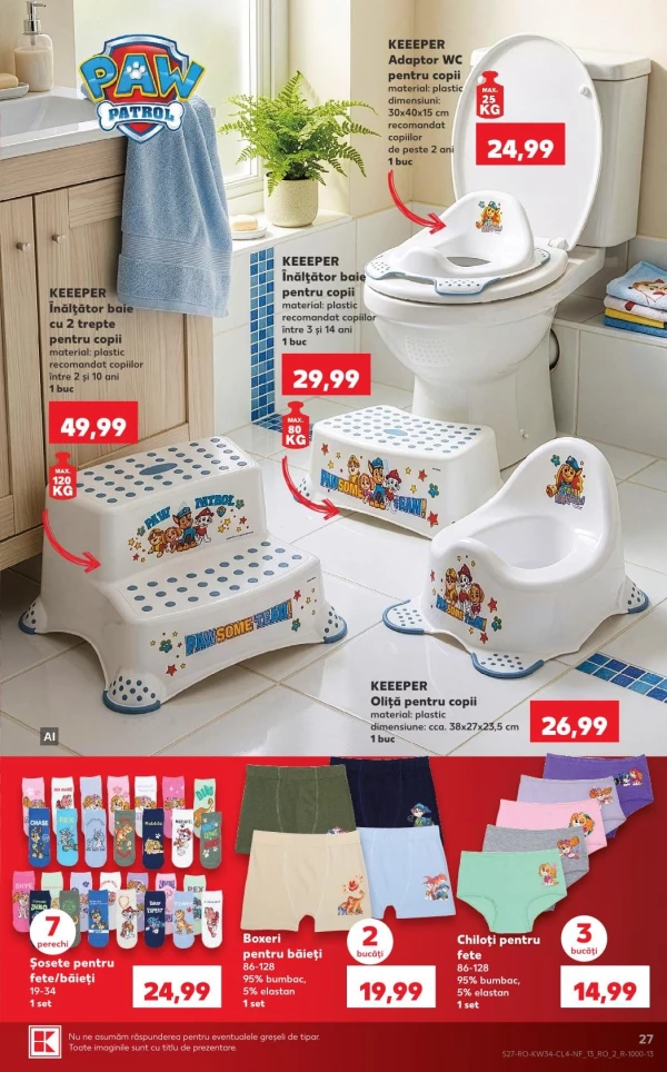 Catalog Kaufland - Catalogul cu reduceri NonFood, pagina 27: reduceri și oferte 19 - 25 august 2026