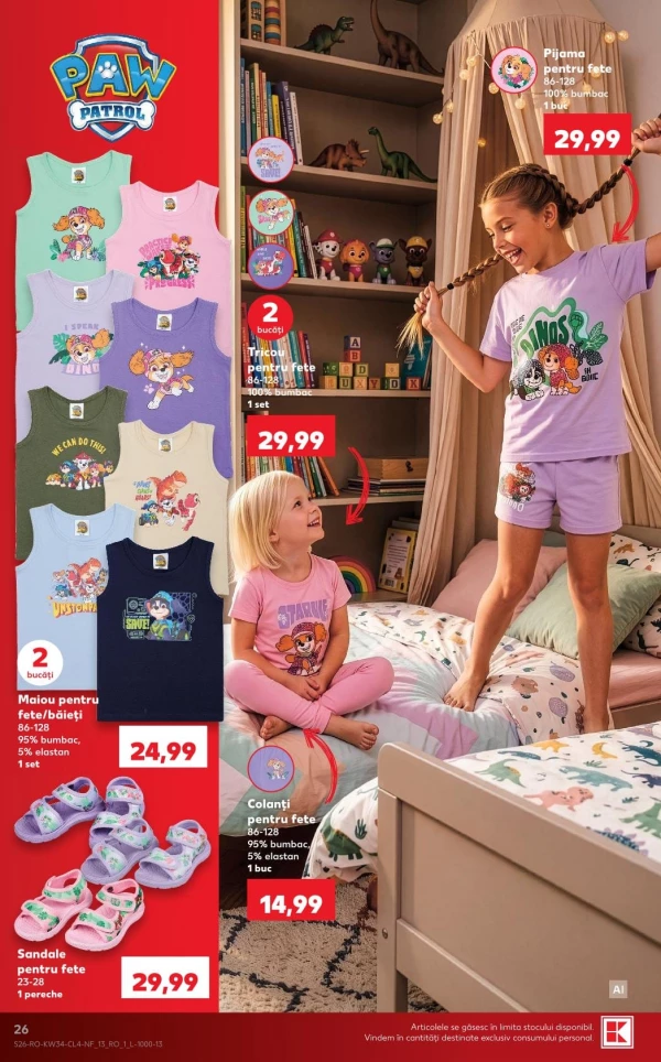 Catalog Kaufland - Catalogul cu reduceri NonFood, pagina 26: reduceri și oferte 19 - 25 august 2026