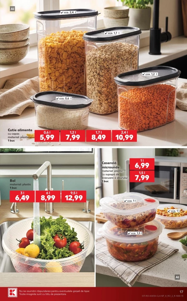 Catalog Kaufland - Catalogul cu reduceri NonFood, pagina 17: reduceri și oferte 19 - 25 august 2026