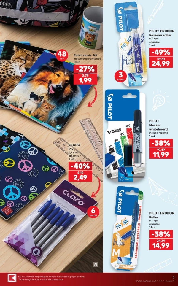 Catalog Kaufland - Catalogul cu reduceri NonFood, pagina 5: reduceri și oferte 19 - 25 august 2026