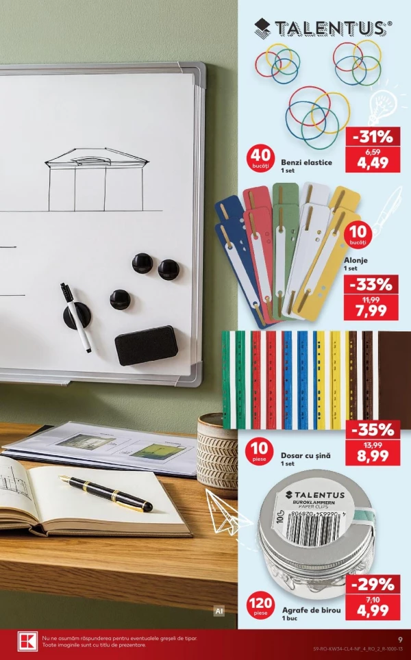 Catalog Kaufland - Catalogul cu reduceri NonFood, pagina 9: reduceri și oferte 19 - 25 august 2026
