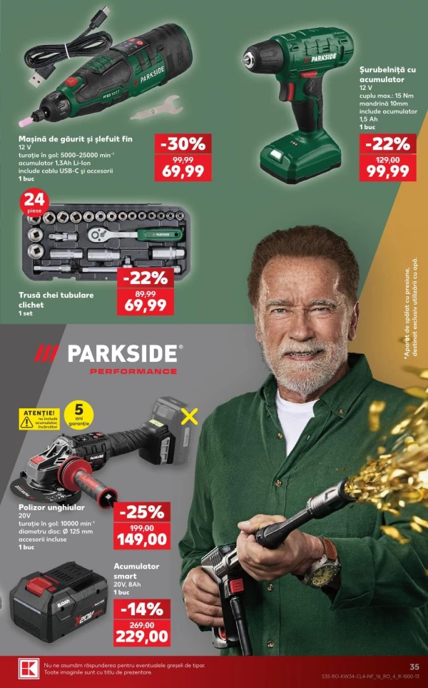Catalog Kaufland - Catalogul cu reduceri NonFood, pagina 35: reduceri și oferte 19 - 25 august 2026