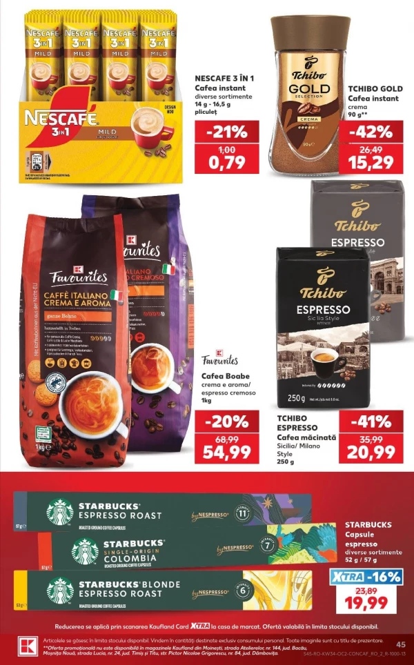 Catalog Kaufland - Catalogul cu reduceri, pagina 45: reduceri și oferte 19 - 25 august 2026